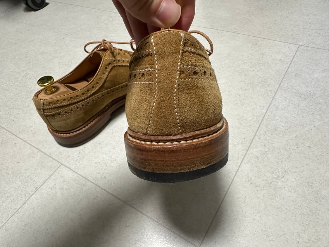 Berwick 1707 버윅 스웨이드 윙팁 상품이미지2