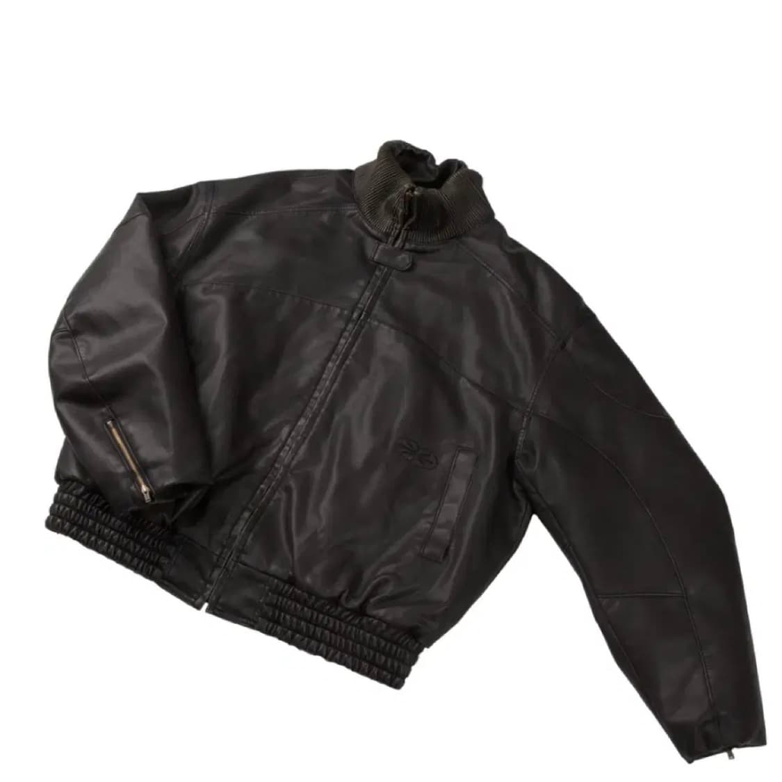 ertr 빈티지 레더 바이커 자켓 상품이미지2