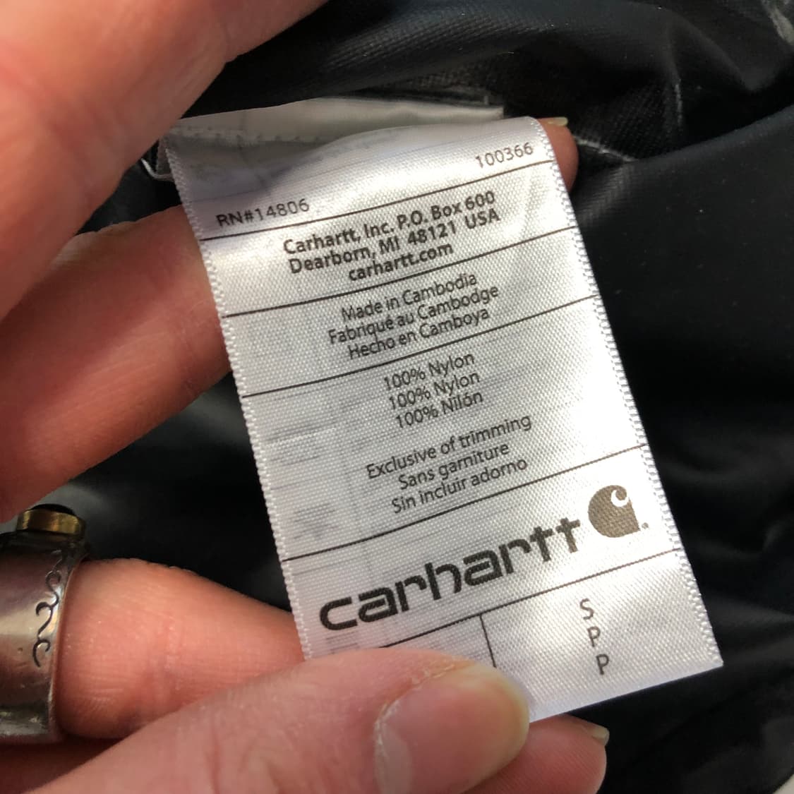 칼하트 스톰디펜더 바람막이  상품이미지8