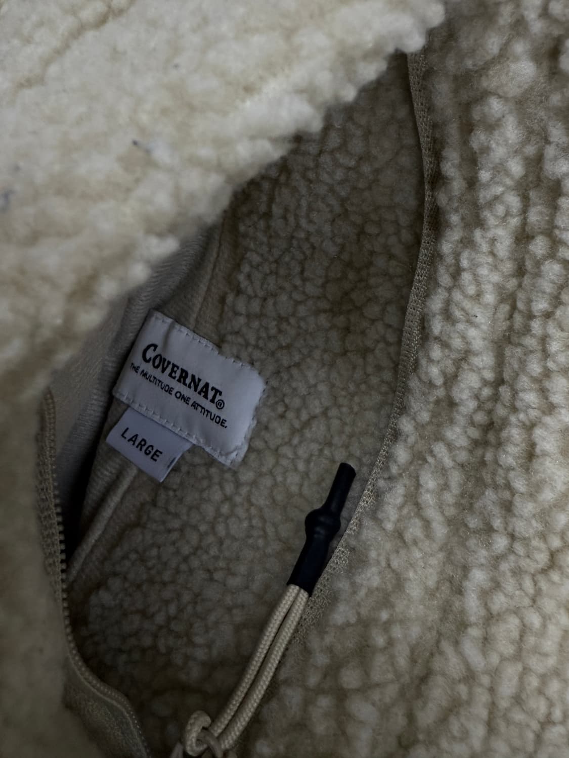 커버낫 리버서블 양털 점퍼 상품이미지4