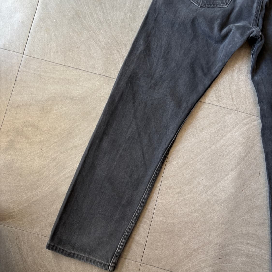 리바이스 정품 505 데님 블랙 팬츠 바지 상품이미지8
