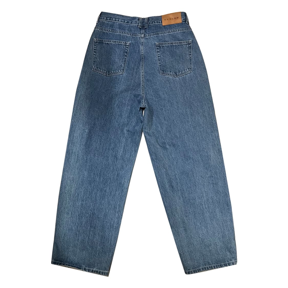 비슬로우 DEEP ONE TUCK FADED 와이드 데님 팬츠 32 상품이미지3