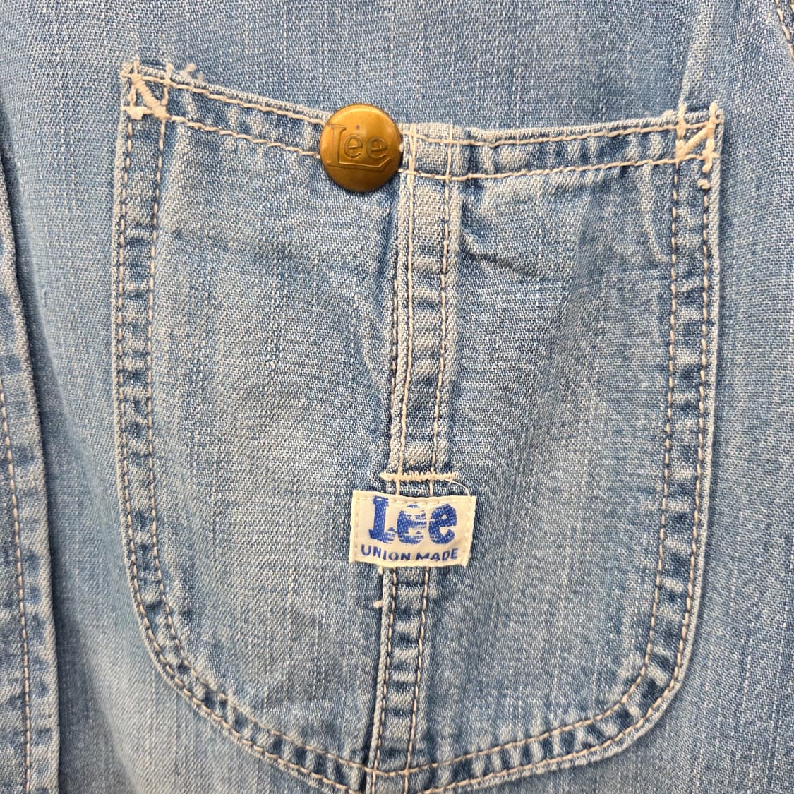 Lee 데님 셔츠 자켓 빈티지 스타일 여s 상품이미지3