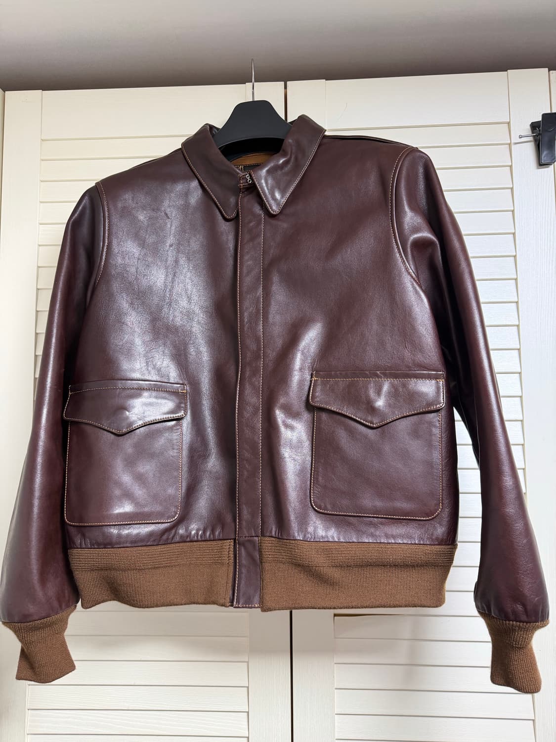 veluokldly 말가죽 a-2 자켓 xl 상품이미지1