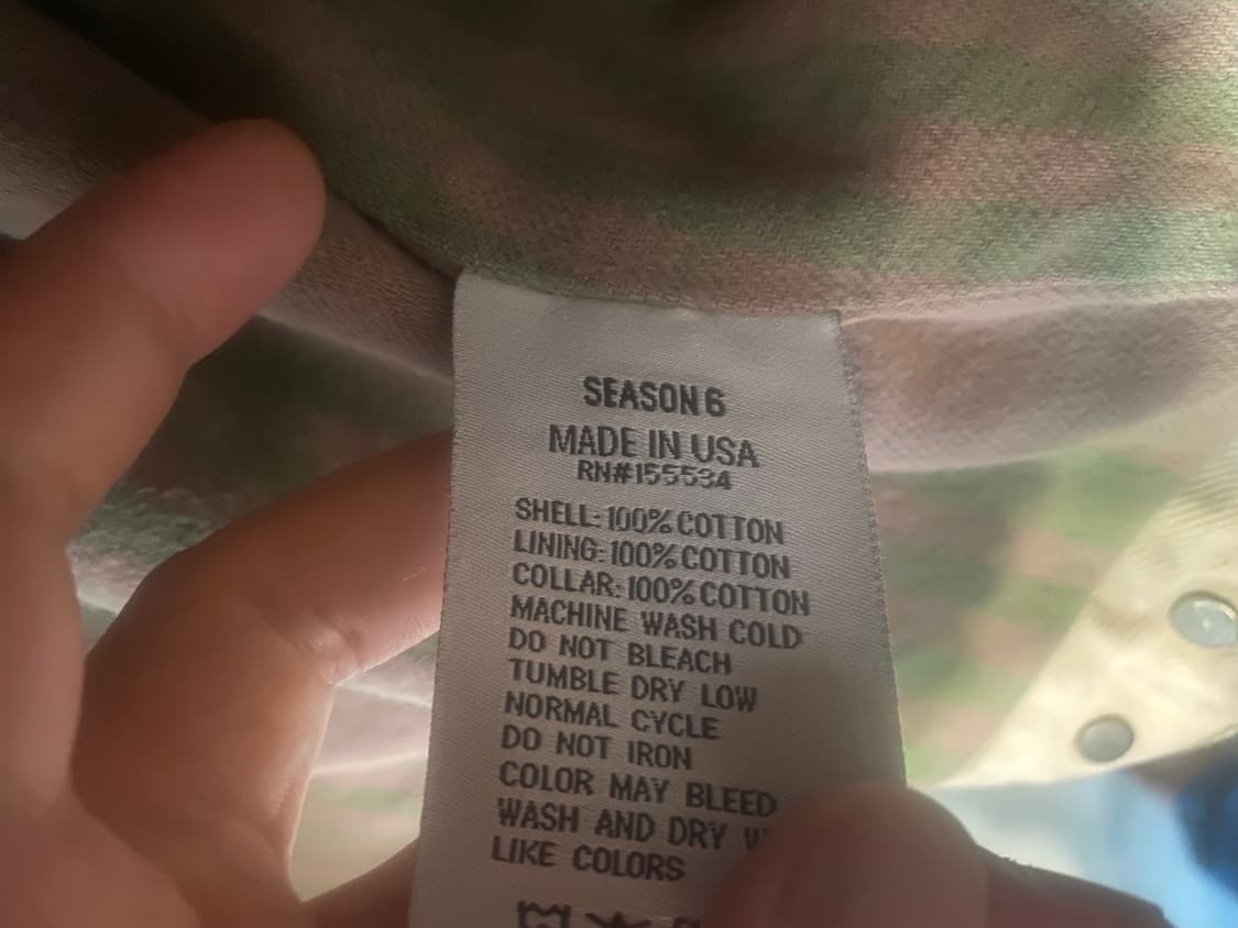 [S] 이지 시즌6 베이지 데님 자켓 상품이미지7