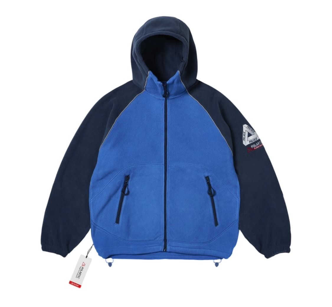 팔라스 폴라텍 플리스 자켓 후드 블루 네이비 상품이미지1
