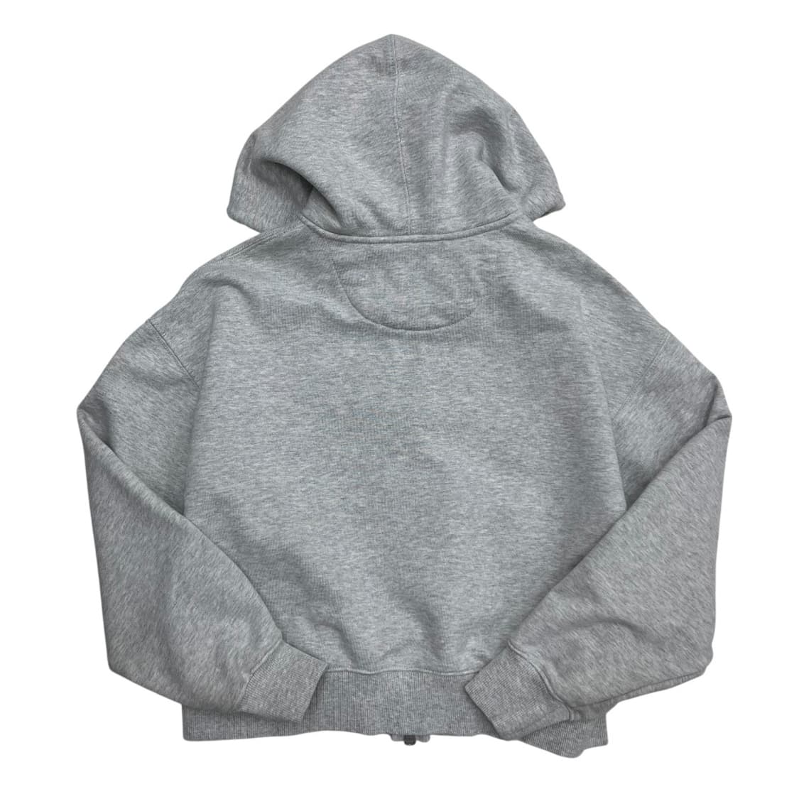 후아유 캘리포니아 백멜란지 크롭 후드집업 S 상품이미지4