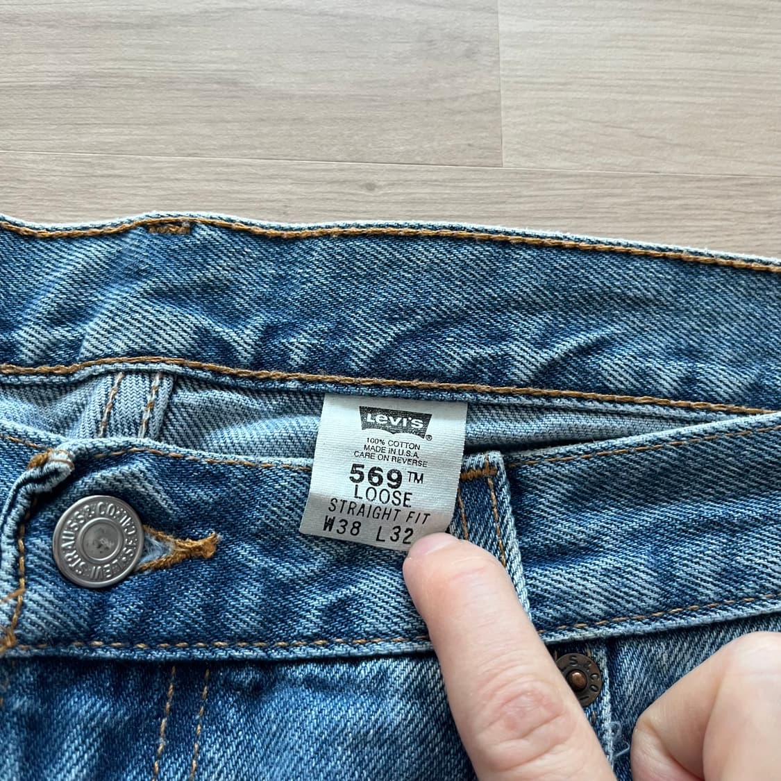 [38X32] 빈티지 usa 리바이스 569 상품이미지2