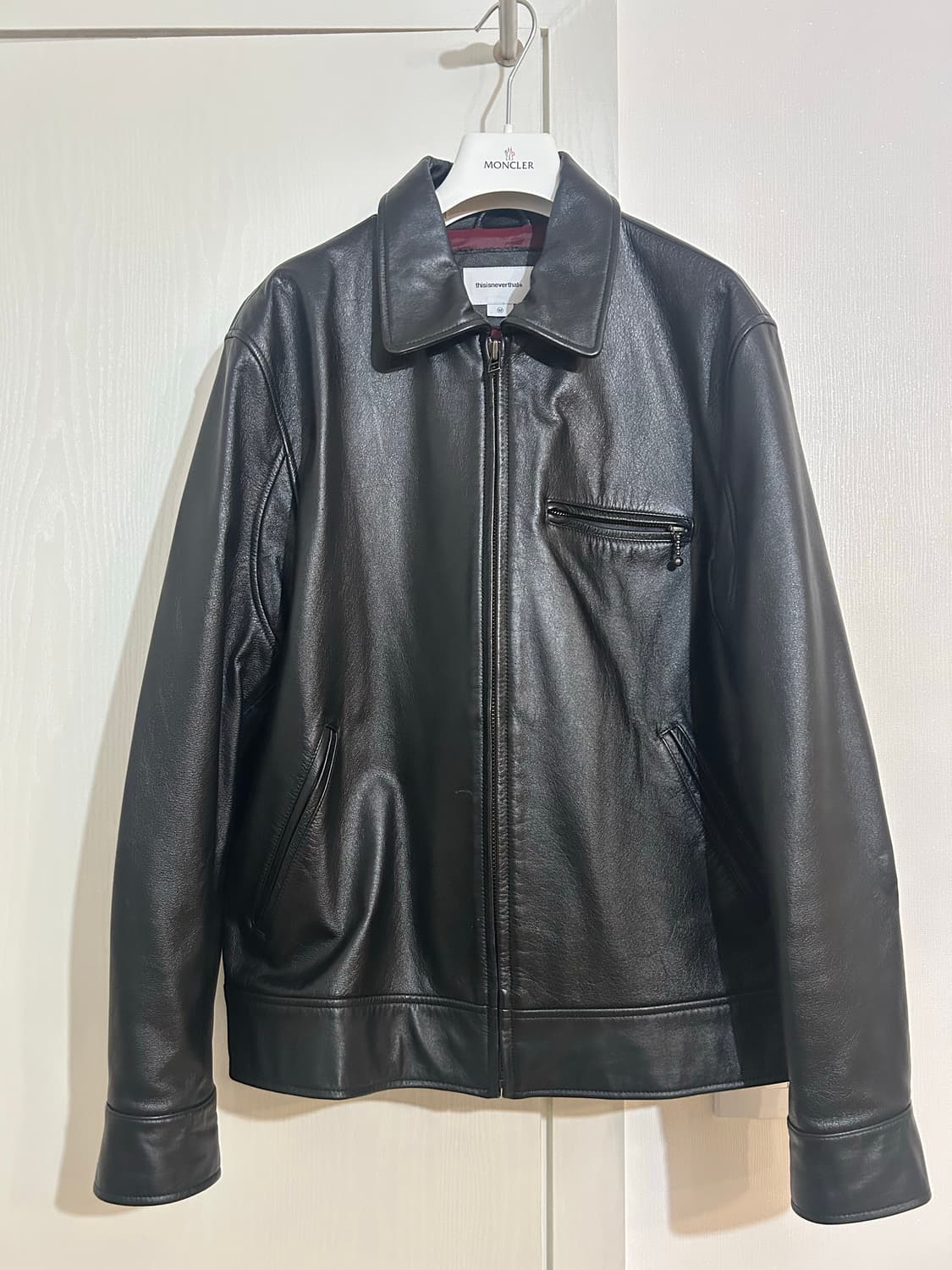 [M]thisisneverthat 가죽 자켓 상품이미지1