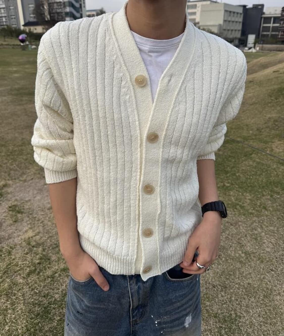 에센코어 가디건 상품이미지2