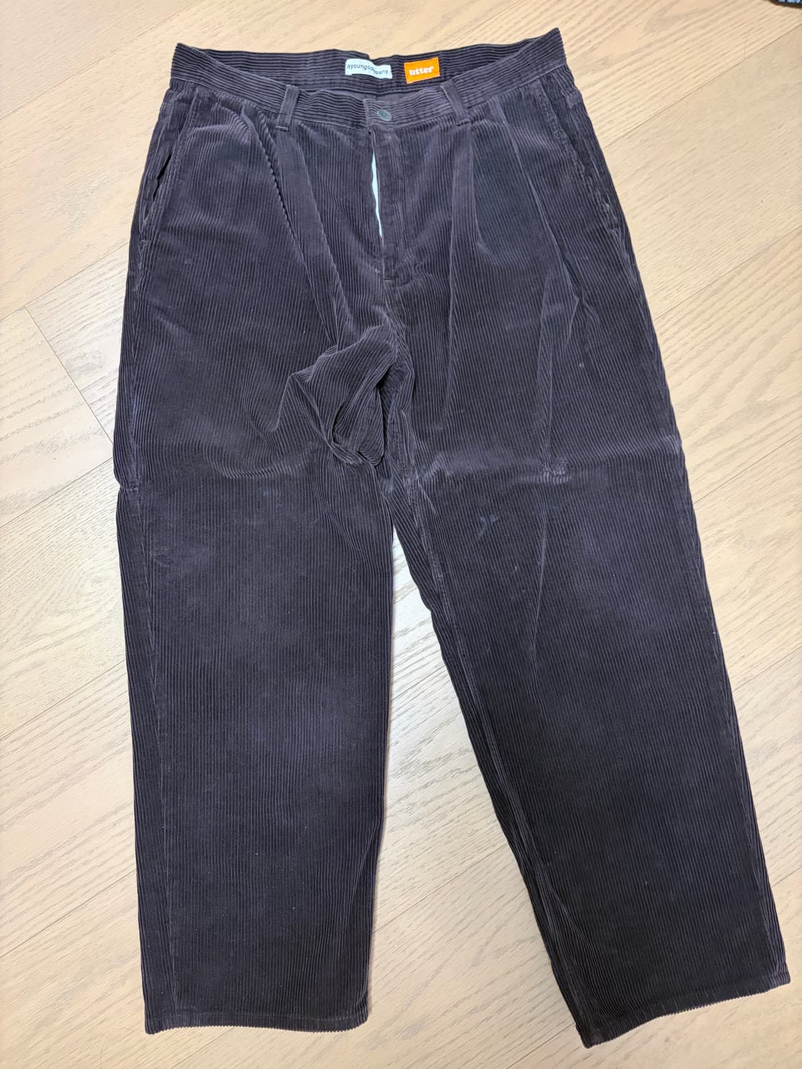 아영상사 브라운 코듀로이 팬츠 상품이미지1