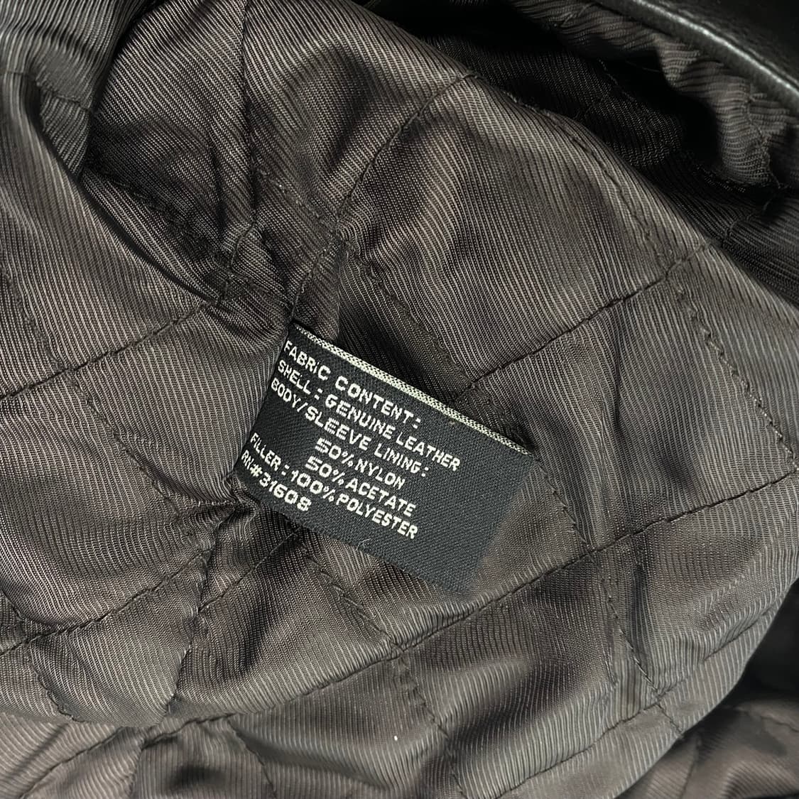 조스에이뱅크 소가죽 레더 자켓 (100) 상품이미지8