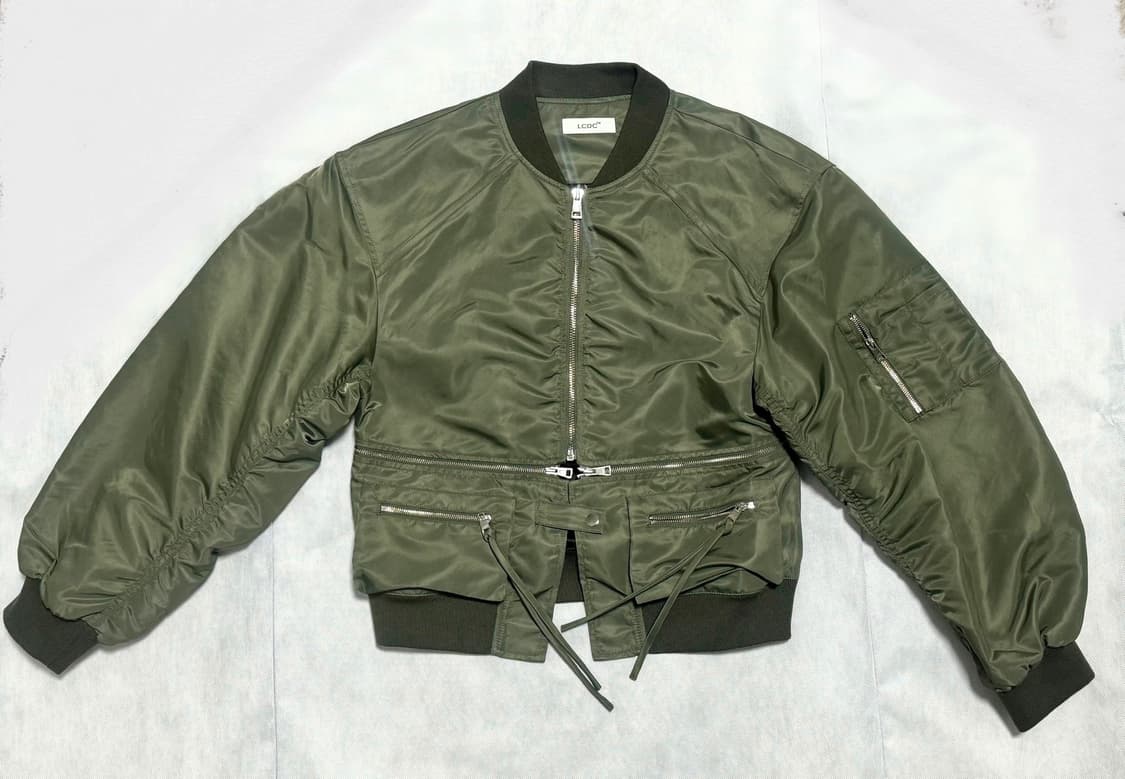 DETACHABLE-POCKET BLOUSON JACKET (KHAKI) 상품이미지5