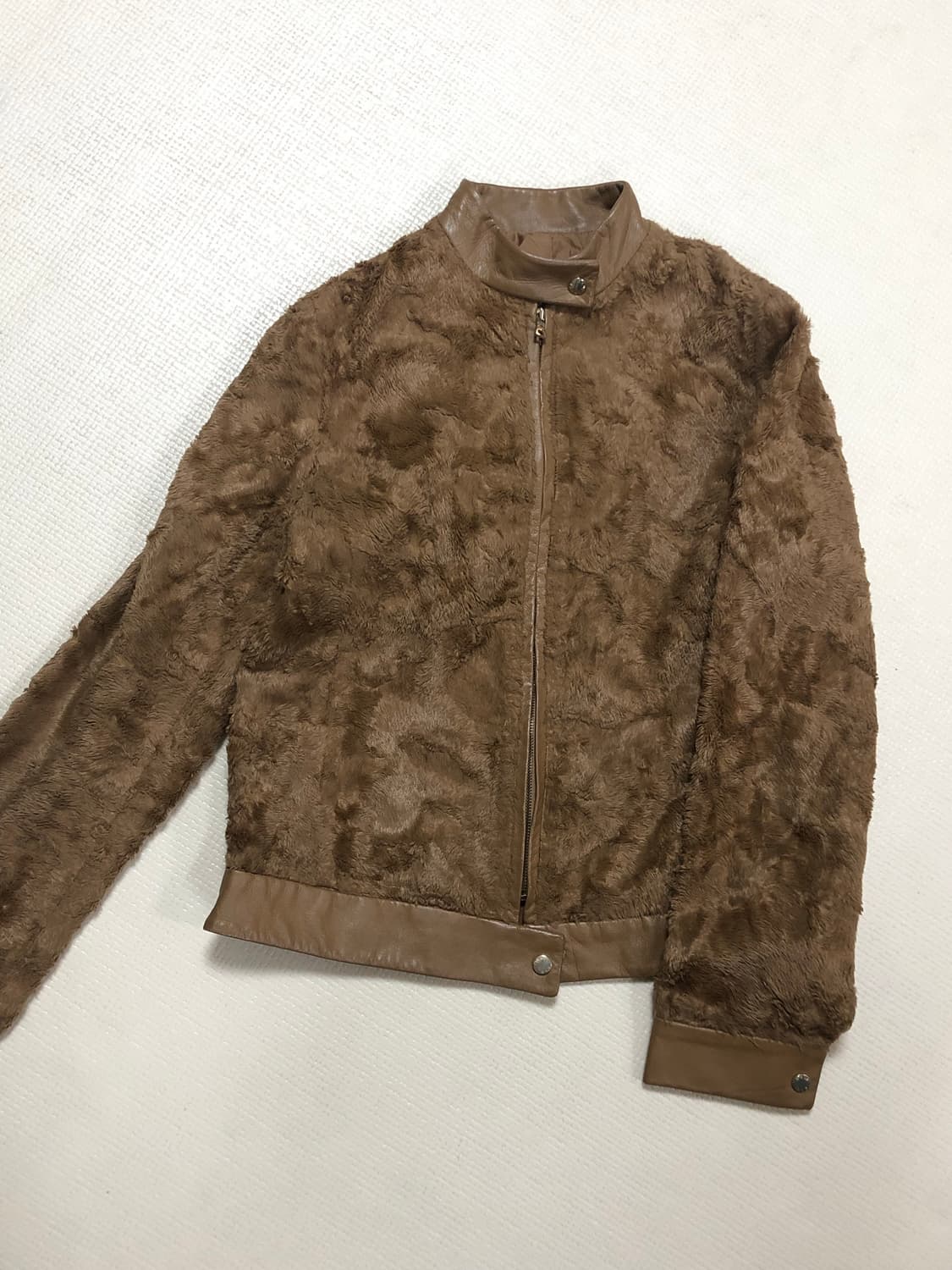 빈티지 브라운 양가죽 자켓 상품이미지8