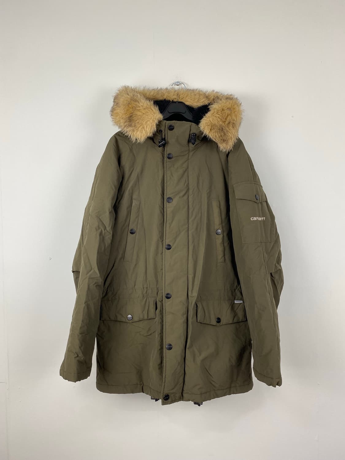 칼하트wip 카키 앵커리지 파카 M 상품이미지1