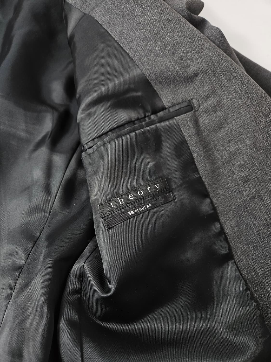 Theory 띠어리 챠콜 블레이저 자켓 정장 95 상품이미지3