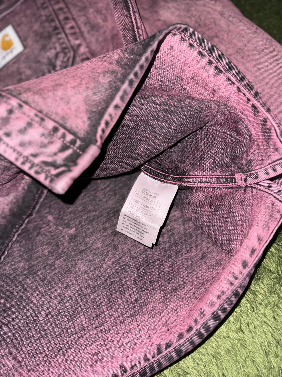 [L] 칼하트 WIP RENO 레노 워시드 셔츠 자켓 상품이미지6