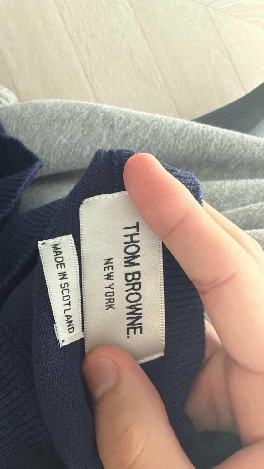 톰브라운 캐시미어 니트 95-100 상태A 상품이미지4