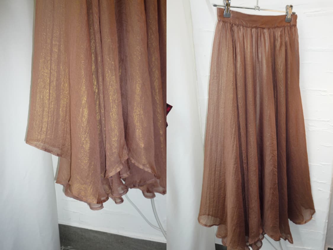 Boho sheer maxi skirt 상품이미지5