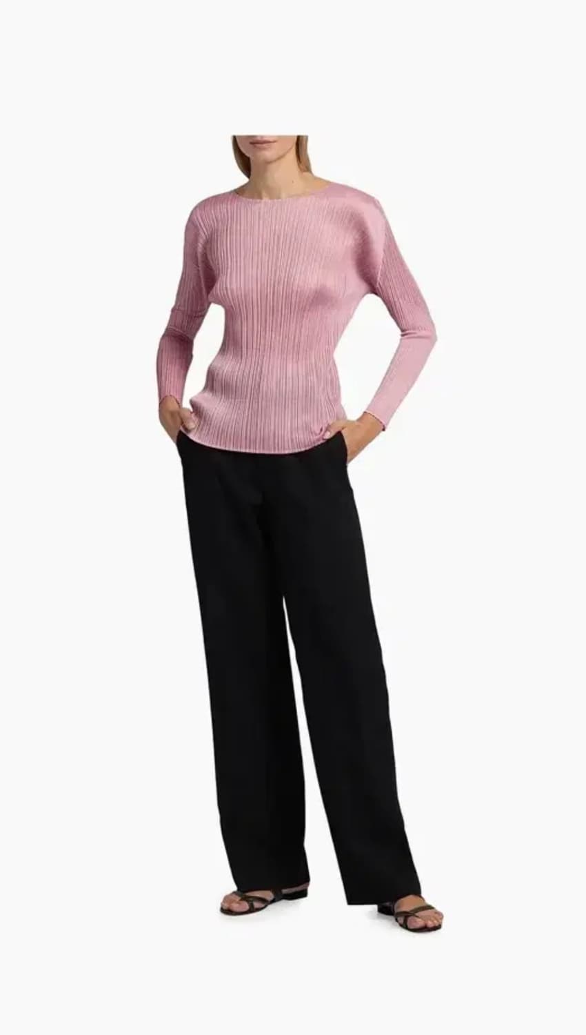 플리츠플리즈 25년 신상 먼슬리 로즈핑크 새제품 상품이미지1