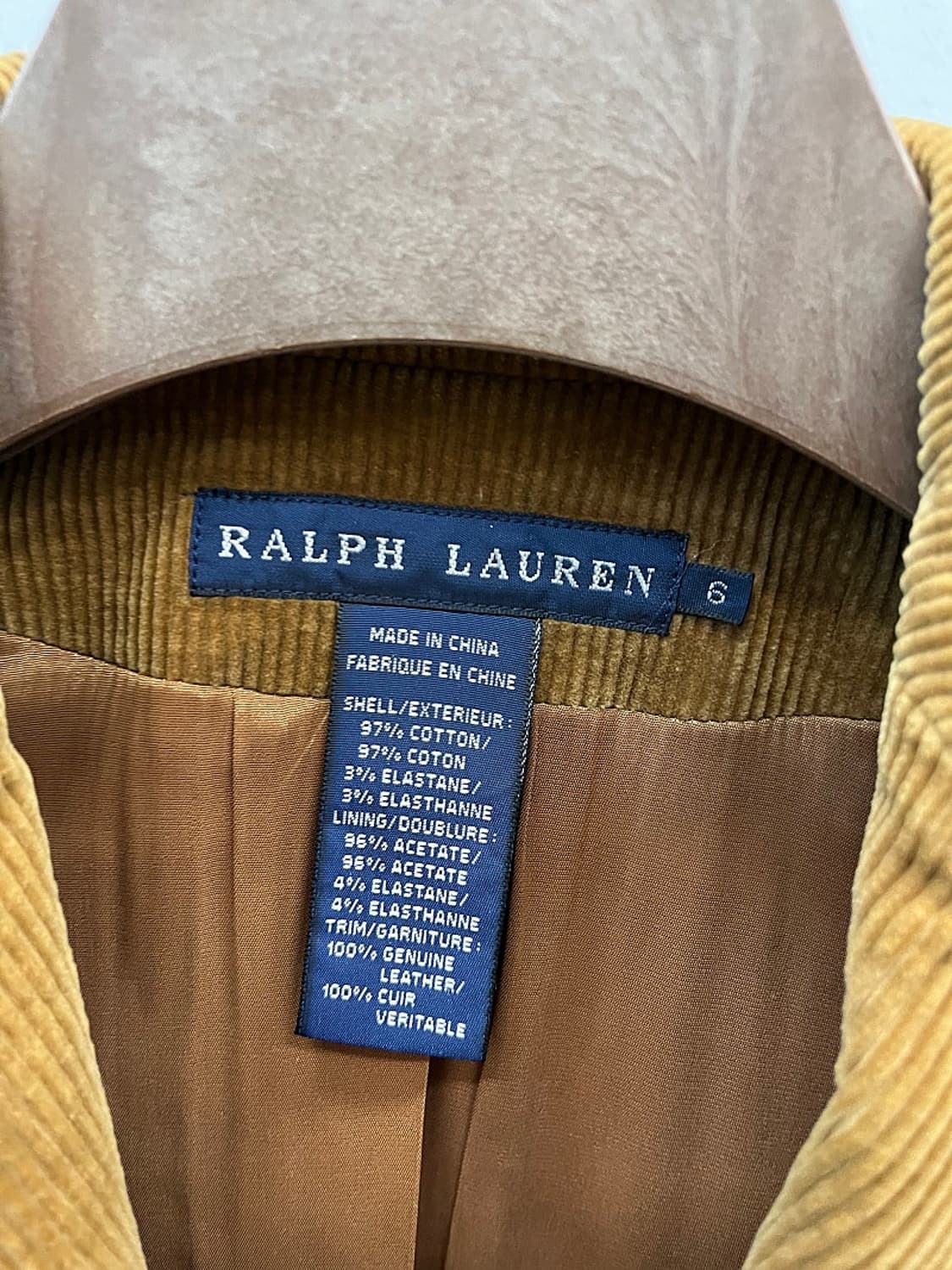 여) 랄프로렌 코듀로이 자켓  상품이미지7