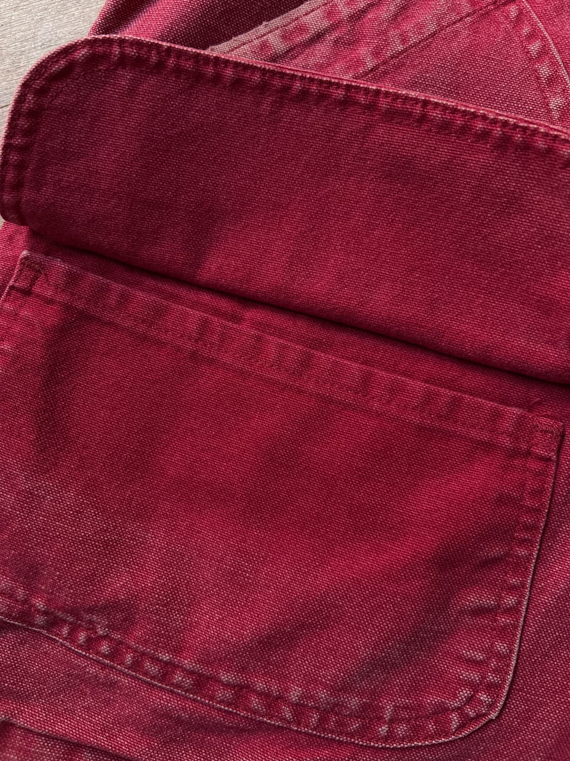 [S]90's 엘엘빈 Made in USA 빈티지 페이딩 캔버스 헌팅자켓 상품이미지5