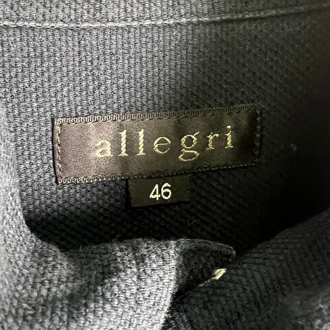 allegri 알레그리 네이비 버튼다운 셔츠 46 상품이미지3