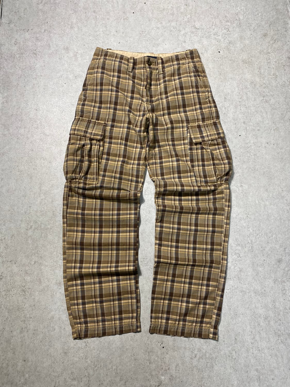 [31] Tommy Hilfiger 타미힐피거 체크 카고 와이드팬츠 상품이미지2