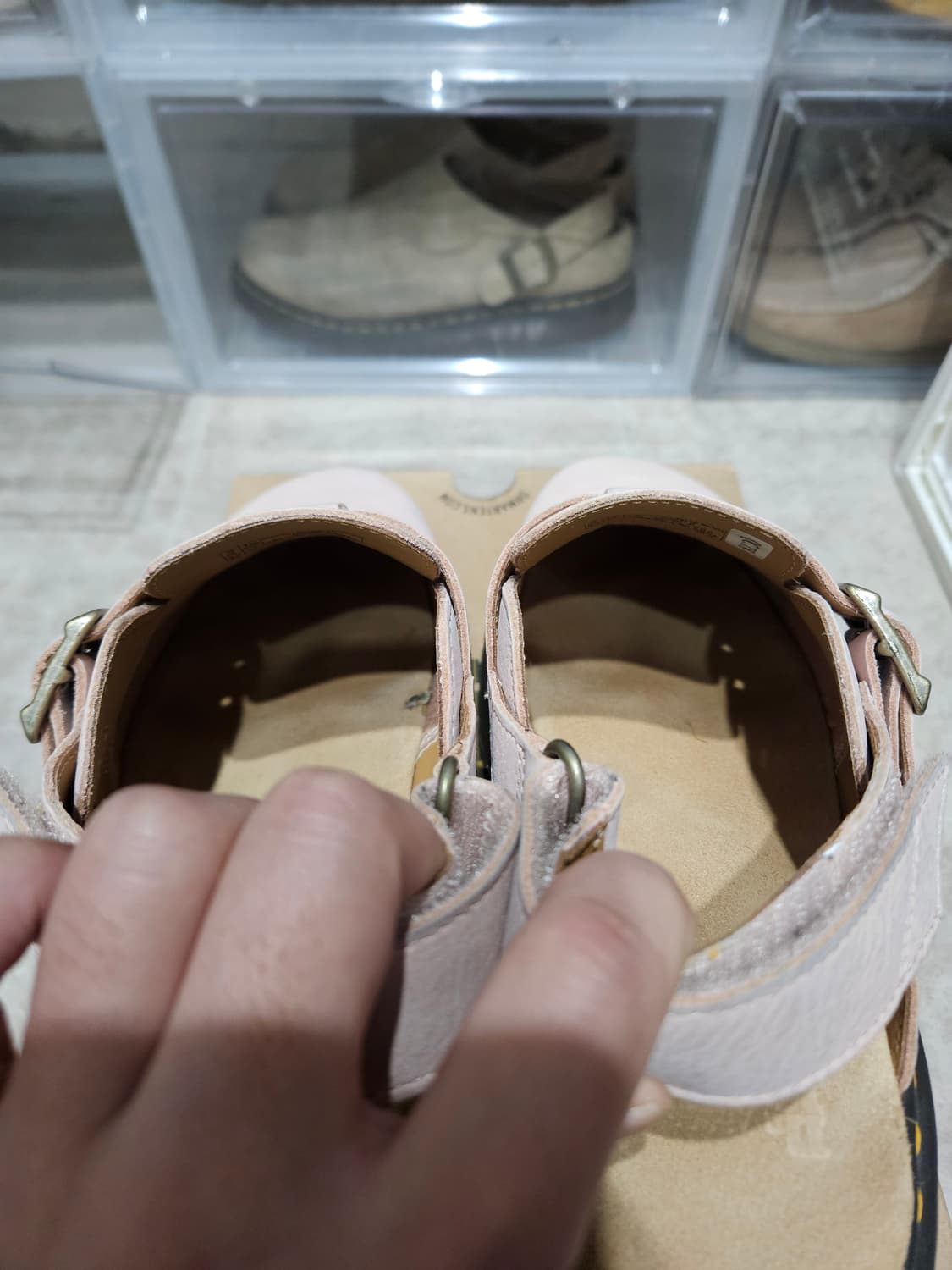 닥터마틴 조지 II 뮬- 파우더핑크 UK9(280) 상품이미지7