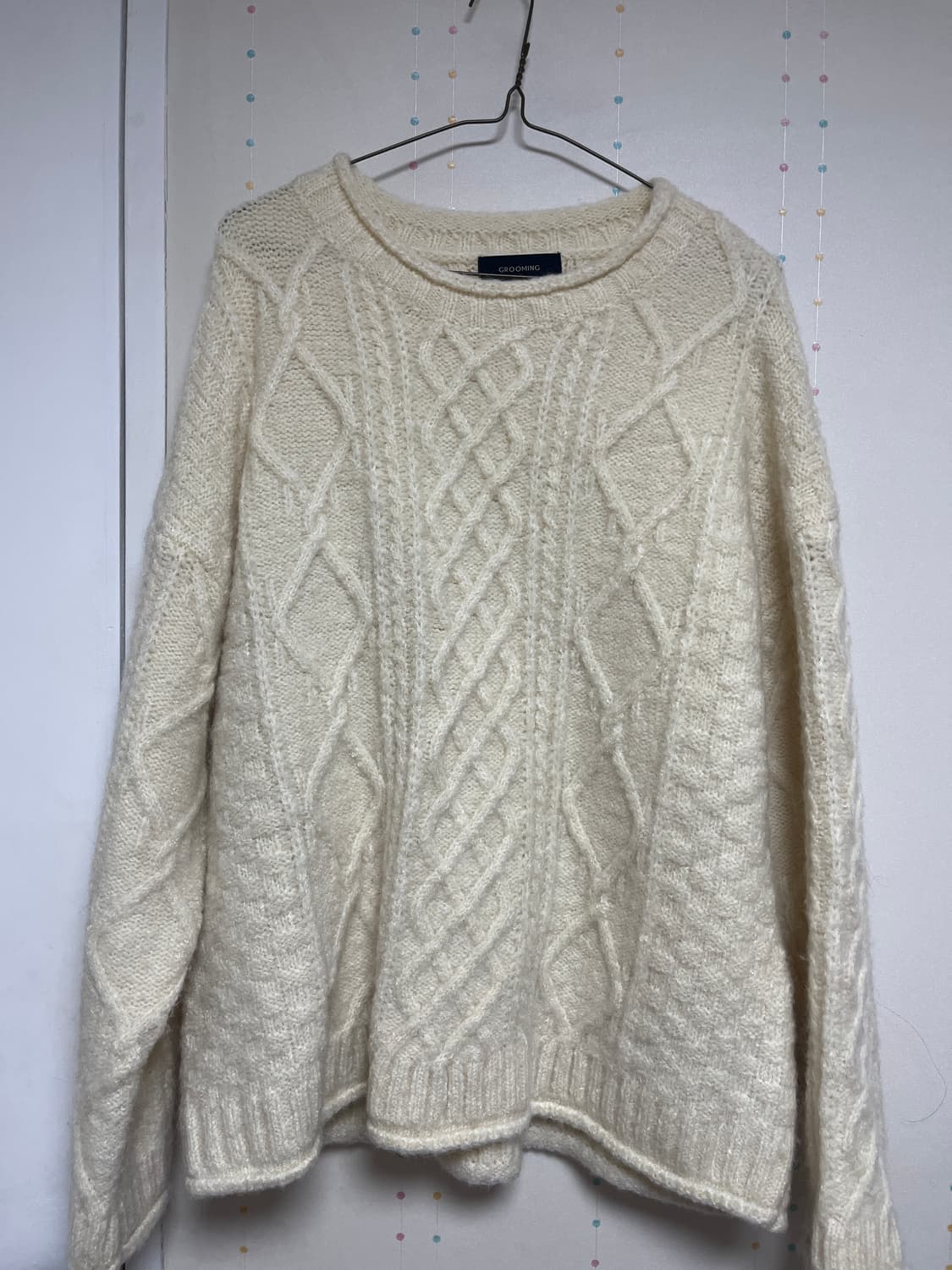 아케 오버핏 빈티지 니트 상품이미지1