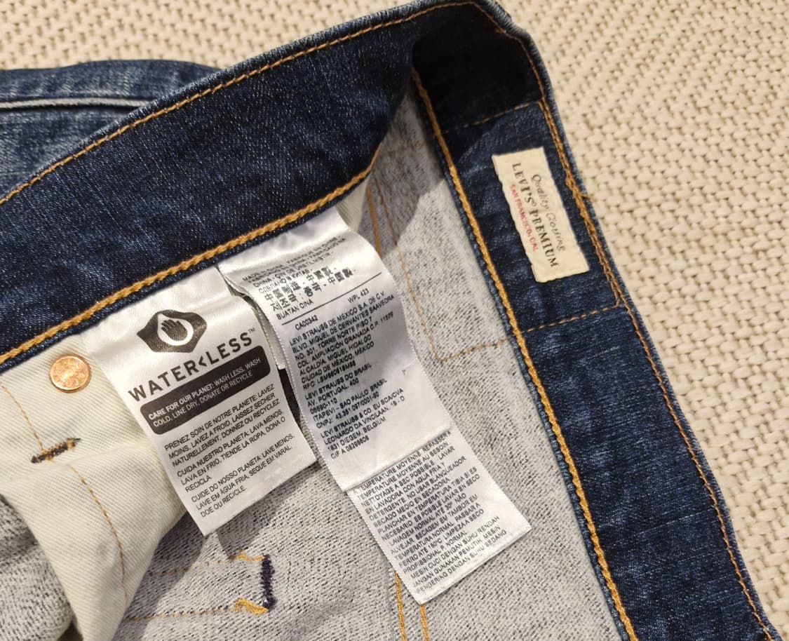 리바이스 프리미엄 502 웜진 W32  상품이미지7