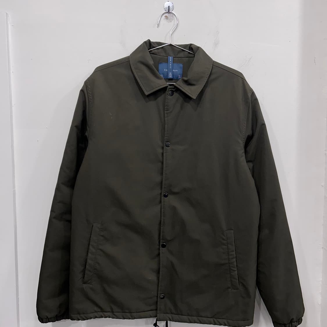 자라 맨즈 나일론 스트링 퀼팅 자켓 상품이미지2