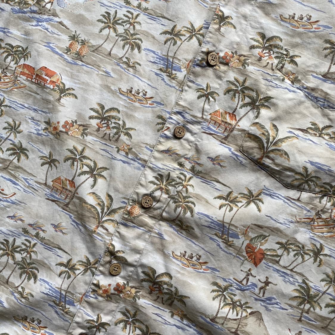 빈티지 하와이안 셔츠 반팔 상품이미지3