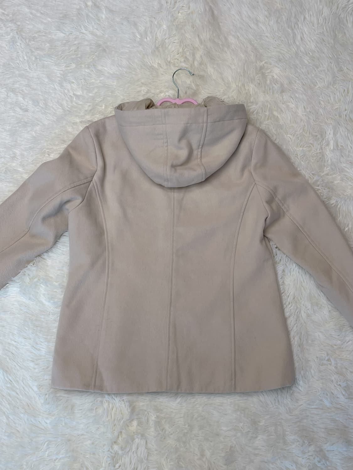 아이보리 모리맛 코트 상품이미지2