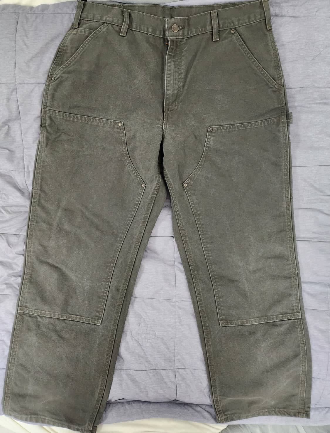 칼하트 더블니 b136 MOS 36x30 상품이미지1