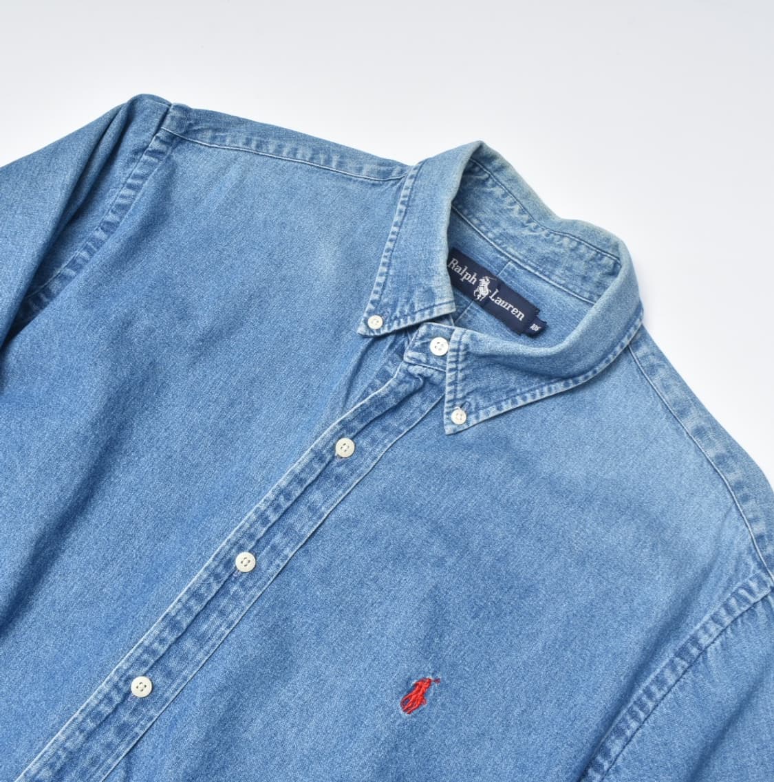 00S 폴로 랄프로렌 데님 셔츠 청남방 105 N0730 상품이미지3