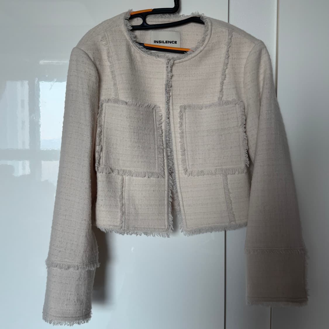 인사일런스우먼 트위드크롭자켓 상품이미지2