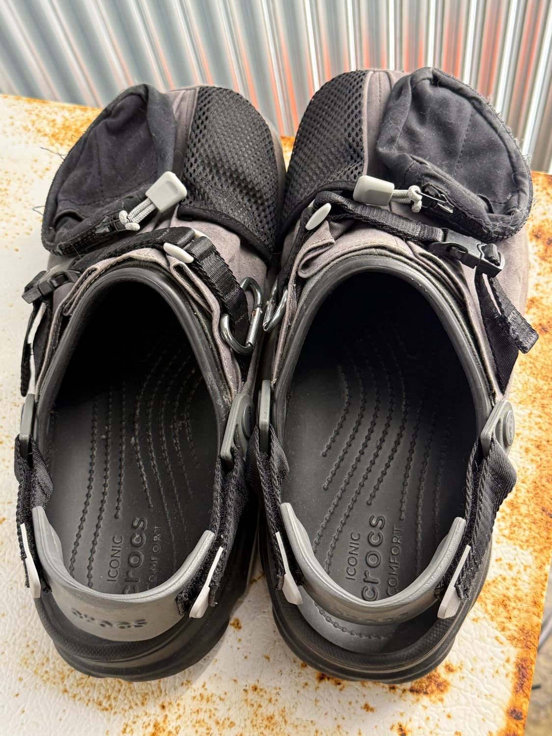 크록스 x 빔즈 클래식 올 터레인 마운틴 파카 클로그 그레이 290 상품이미지7