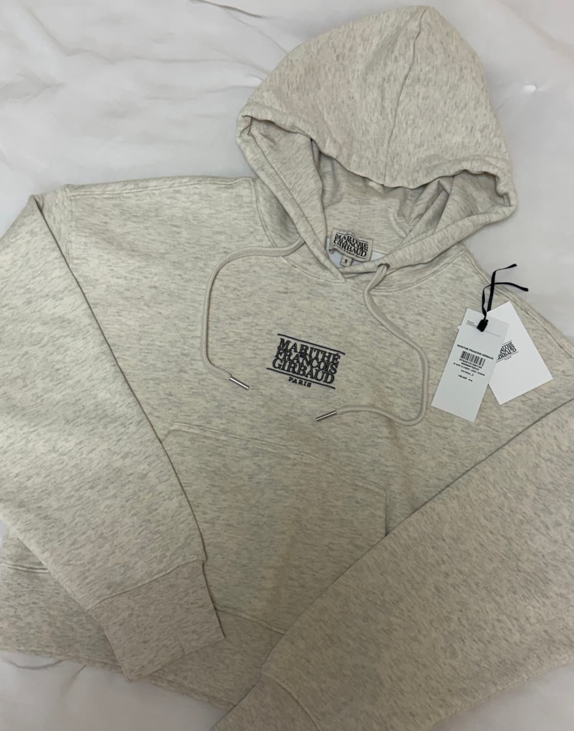 [미 시착 새 상품] 마리떼 크롭 후드티 s 상품이미지1