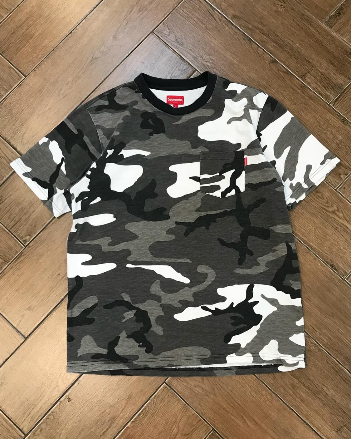 Supreme Snow Camo Pocket T-shirt - 18FW 상품이미지4