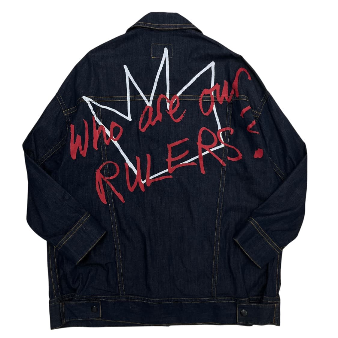 비비안 웨스트우드 매장판 펑크맛 데님자켓 M 상품이미지4