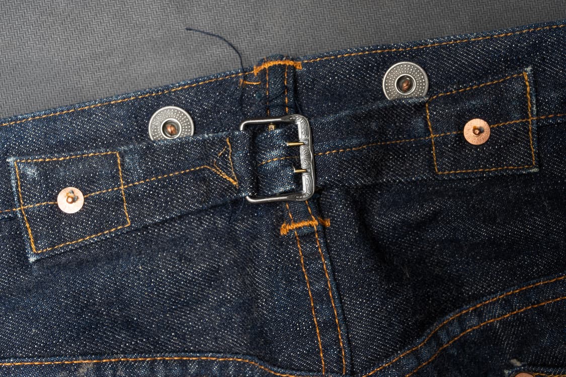 RRL 더블알엘 shrink to fit 1922 버클백 데님 상품이미지6