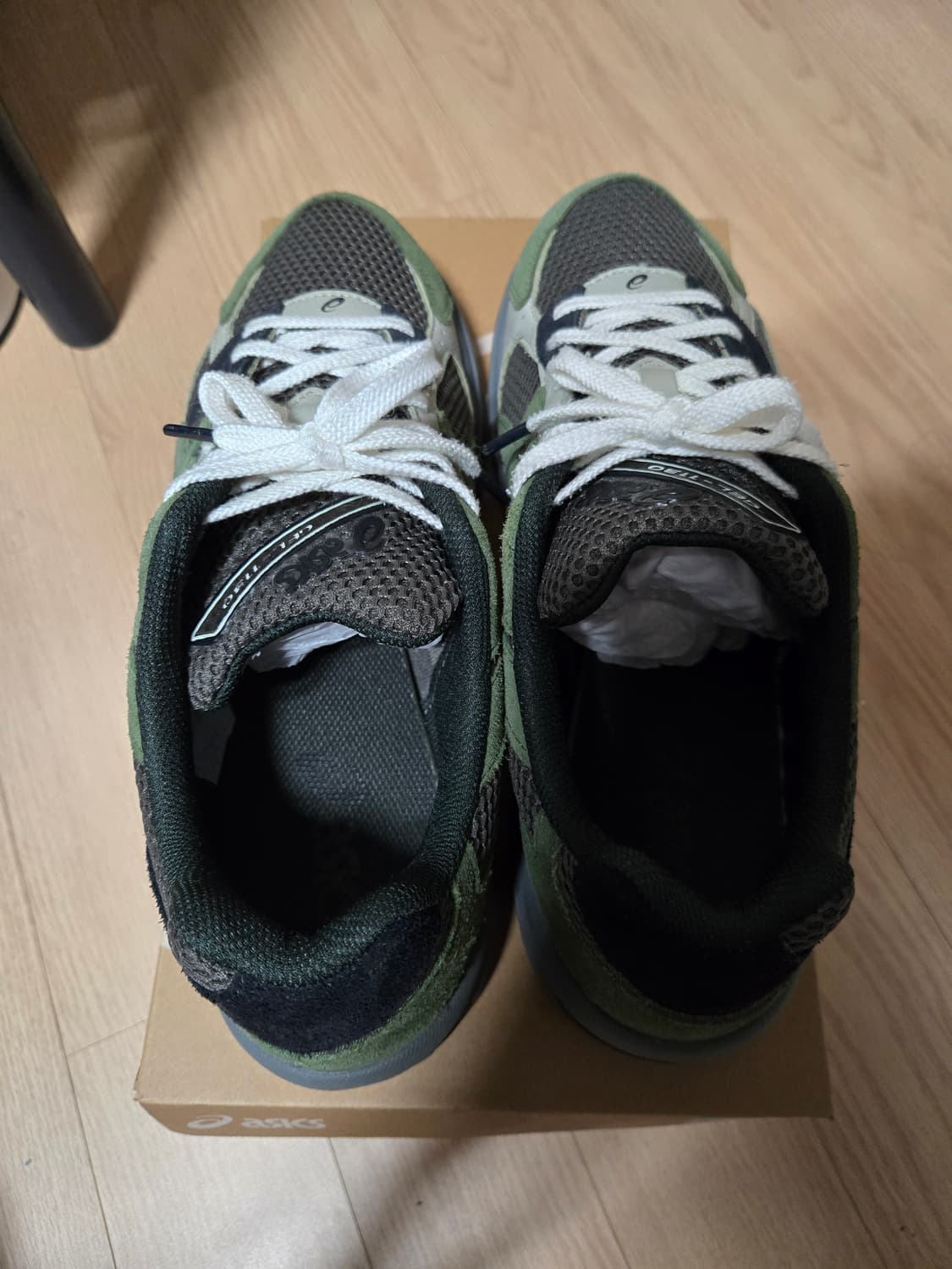 [290] 아식스 젤1130 올리브 스모그 그린 무신사 에디션 상품이미지5