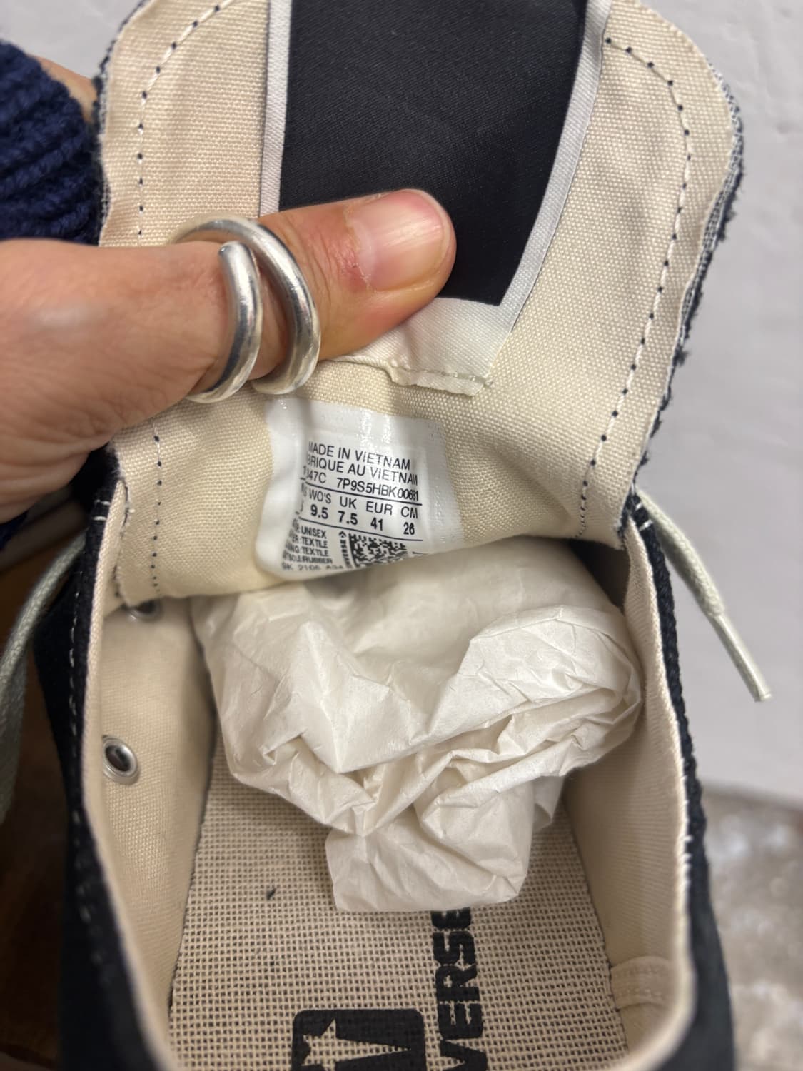 릭오웬스 컨버스 다크스타  상품이미지5