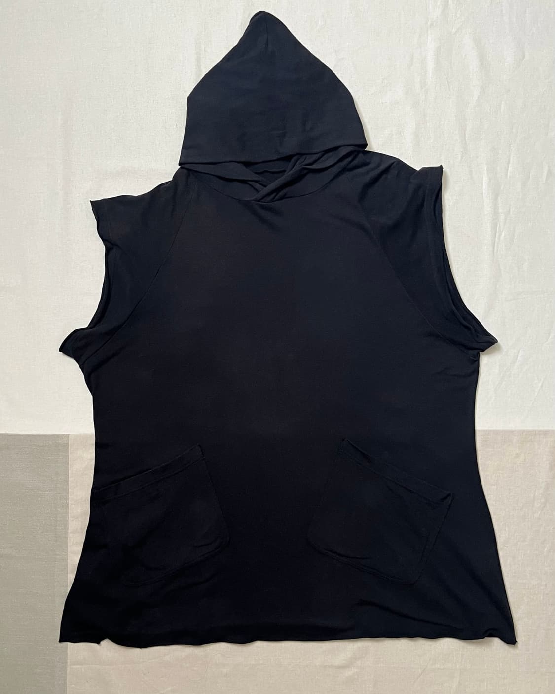 요지야마모토 슬리브리스 후드 원피스 y’s yohji yamamoto 상품이미지5