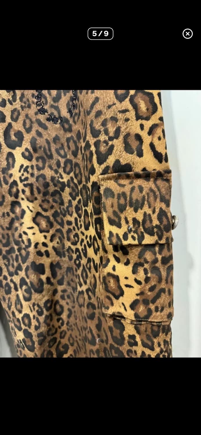 더미스테리어스호텔 레오파드 카고팬츠 상품이미지5