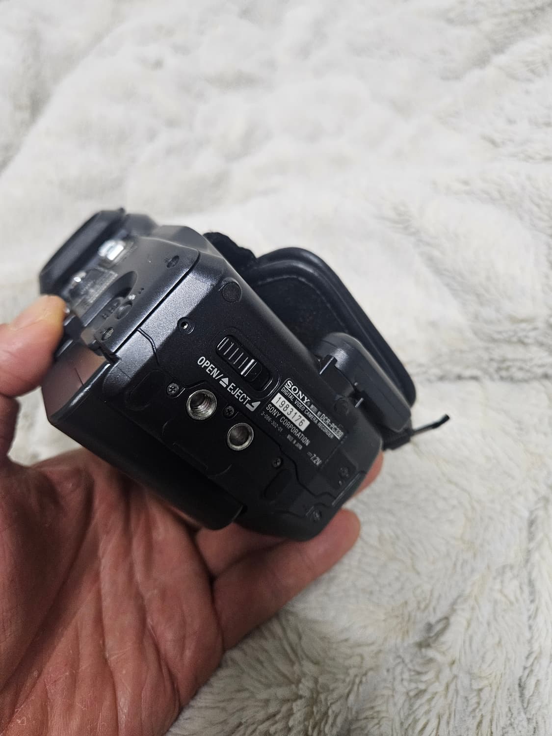 소니 핸디캠 dcr-pc330 캠코더 레트로 디카 상품이미지5