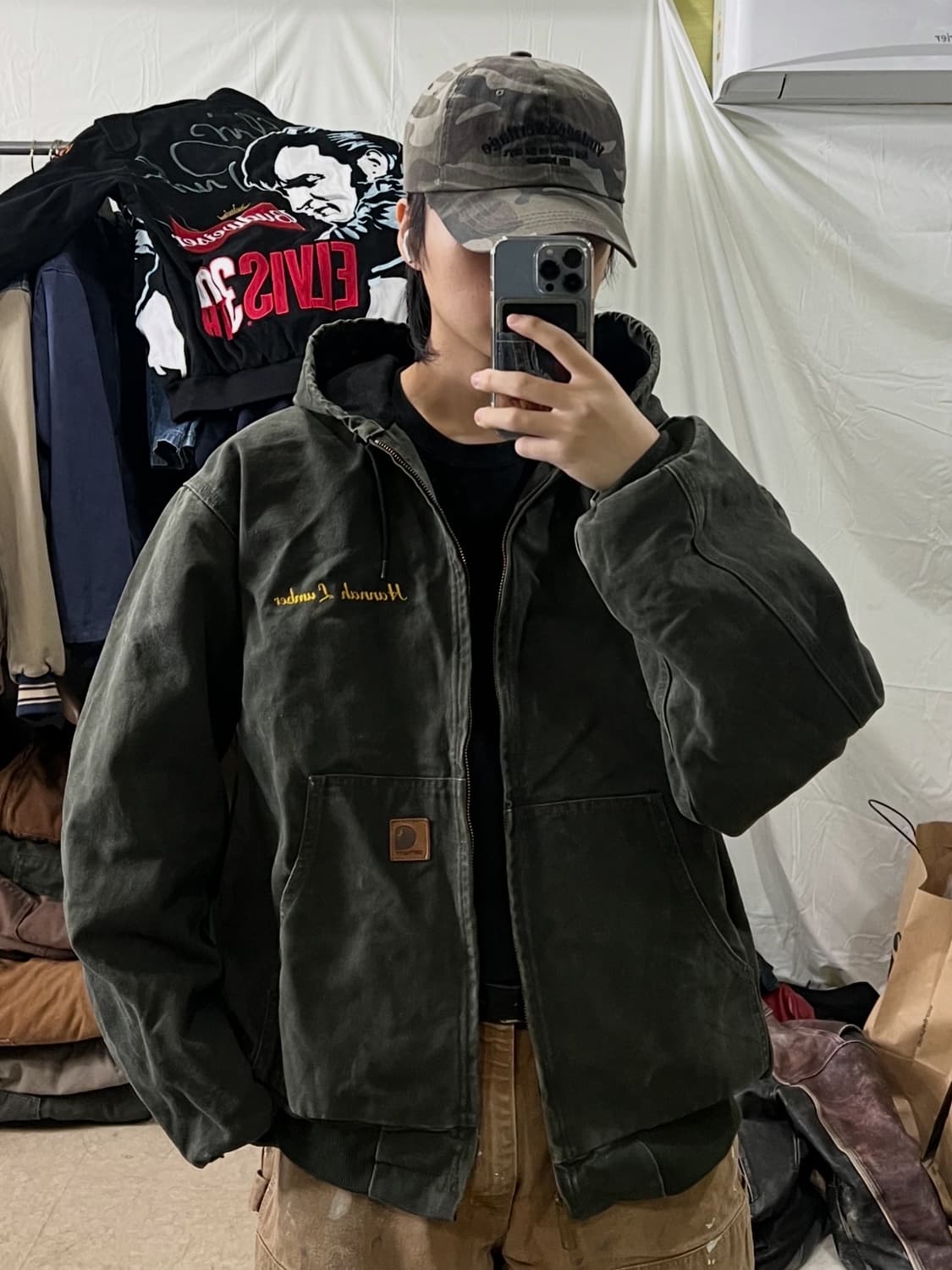 칼하트 J25 액티브 자켓 상품이미지3