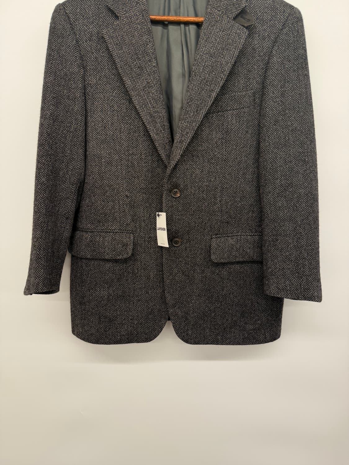 버버리 해링본 울자켓 상품이미지4