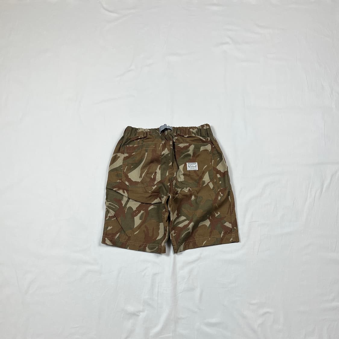 kelen 켈렌 카모패턴 밴딩 스트랩 하프팬츠 반바지 상품이미지6